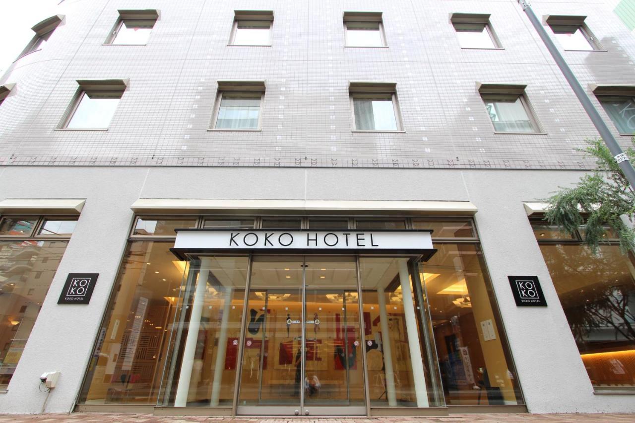 Koko Hotel Sendai Station South Exterior foto